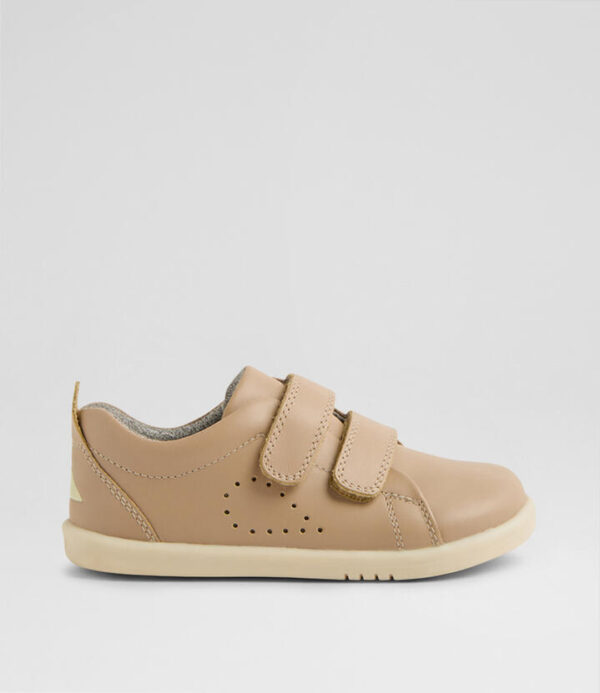 Iw Grass Court Toddler Warm Taupe Leather Sneakers