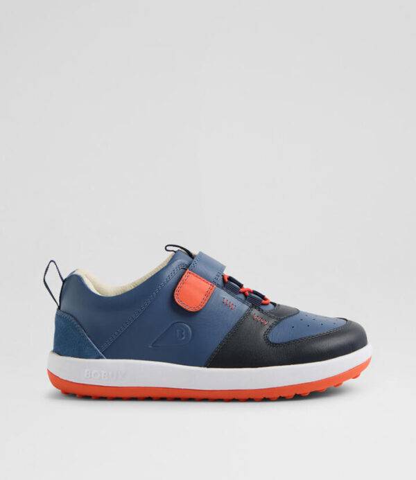 Kp Backspin Junior Blue Indigo Navy Leather Sneakers