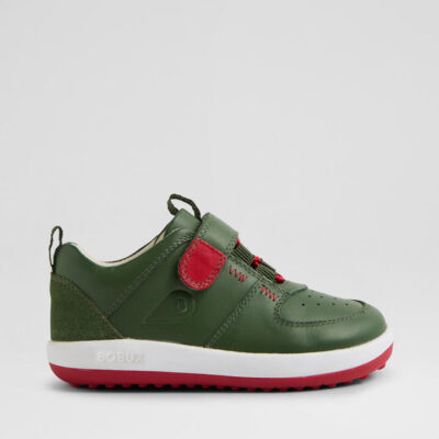 Iw Backspin Toddler Bronze Green Leather Sneakers