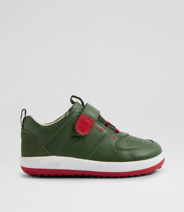 Iw Backspin Toddler Bronze Green Leather Sneakers