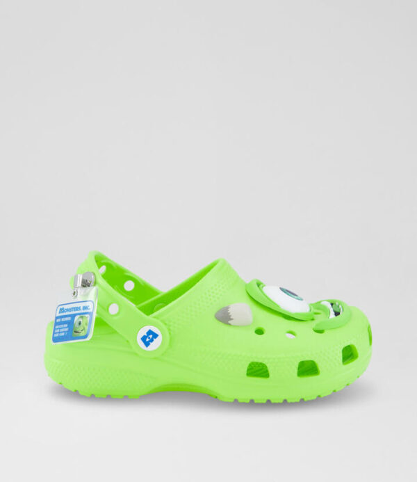 Monsters Inc Junior Green Eva Clogs