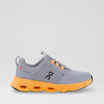 Cloud Swift Junior Grey Orange Mesh Sneakers