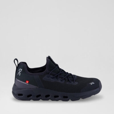 Cloudleap Junior Black Mesh Sneakers