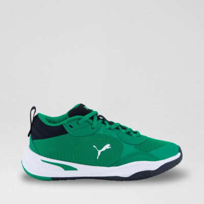 Playmaker Junior Green Black Sneakers