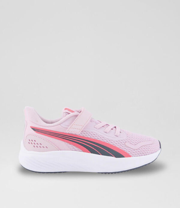 Pounce Lite Junior Pink White Sneakers