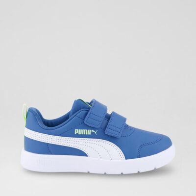 Courtflex Junior Blue White Sneakers