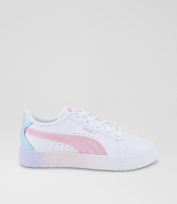 Jada Junior White Pink Sneakers