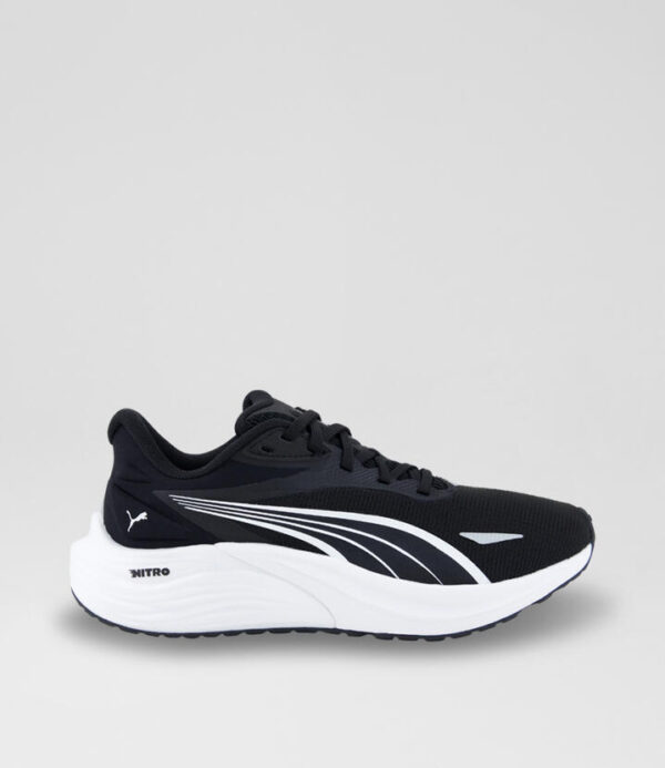 Nitro Youth Black White Mesh Sneakers