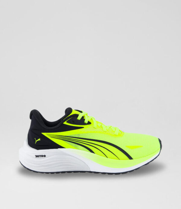 Nitro Youth Yellow Grey Black Mesh Sneakers