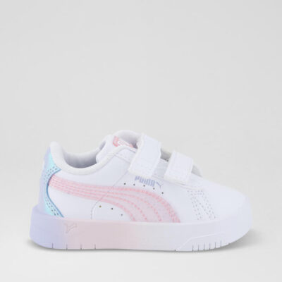 Jada Toddler White Pink Sneakers