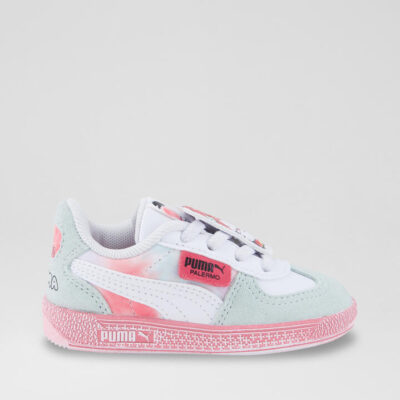 Palermo Toddler White Rose Sneakers