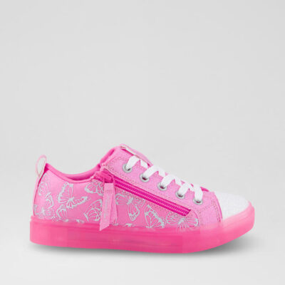 Twinkle Sparks Ice Junior Pink Sneakers