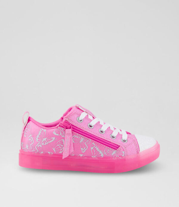 Twinkle Sparks Ice Junior Pink Sneakers