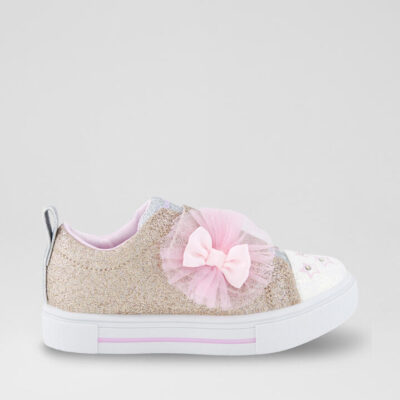 Twinkle Sparks Gtr Gem Toddler Gold Sneakers