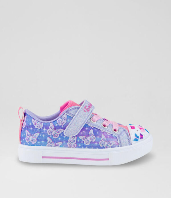 Twinkle Sparks Ombre Toddler Lavender Multi Sneakers