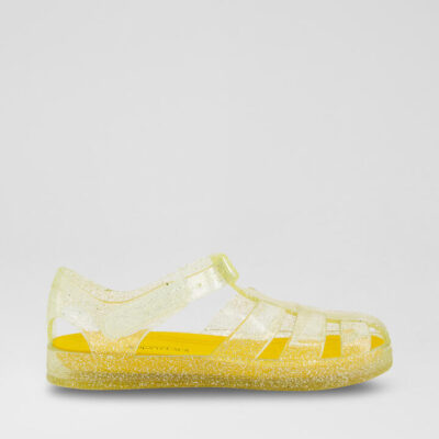 Clear Jelly Toddler Yellow Pvc Sandals