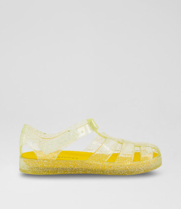 Clear Jelly Toddler Yellow Pvc Sandals