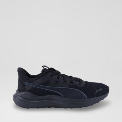 379124 Reflect Lite Junior Black Grey Mesh Sneakers
