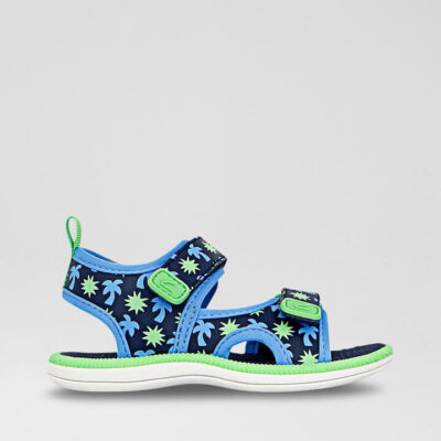 Fisher Junior Navy Multi Sandals