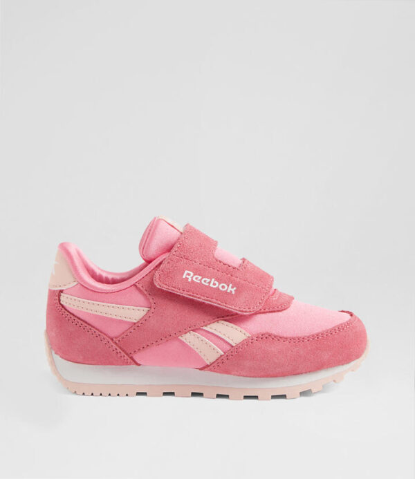Glide Low Toddler Pink White Fabric Sneakers