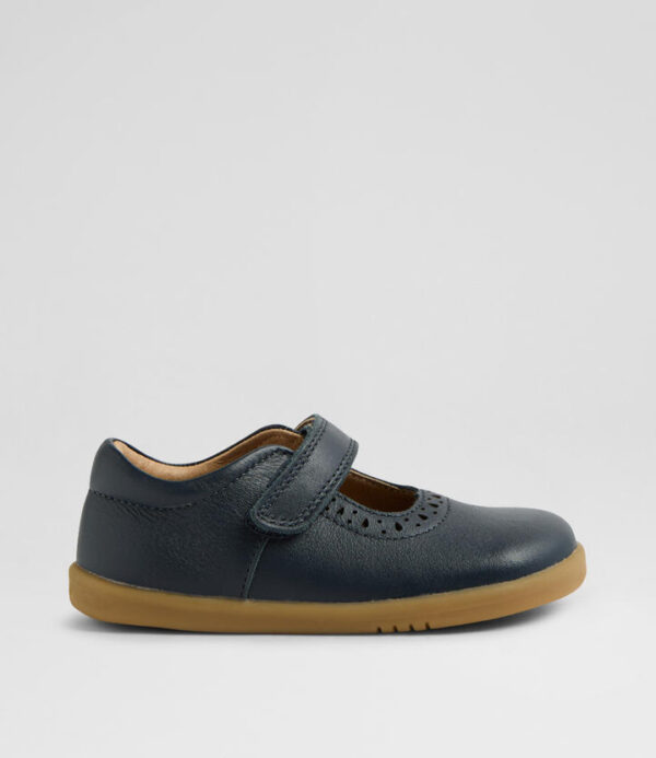 Iw Lola Toddler Navy Leather Flat Shoes