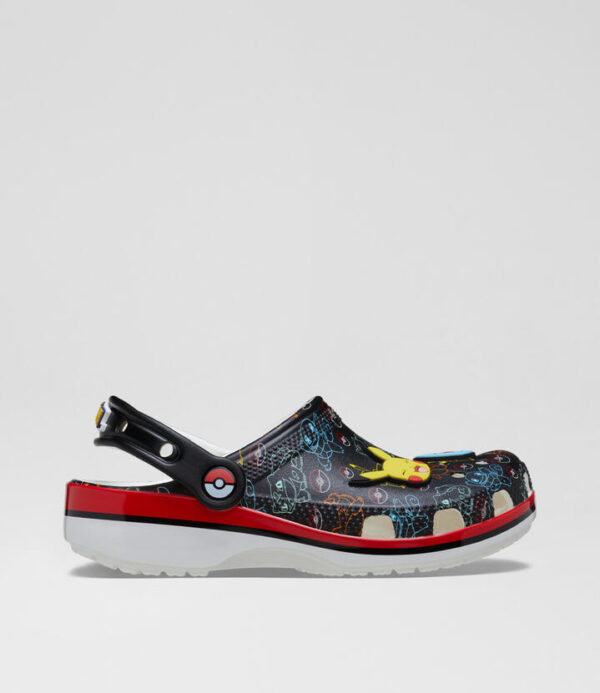 Pokemon Clog Toddler Black Eva Sandals