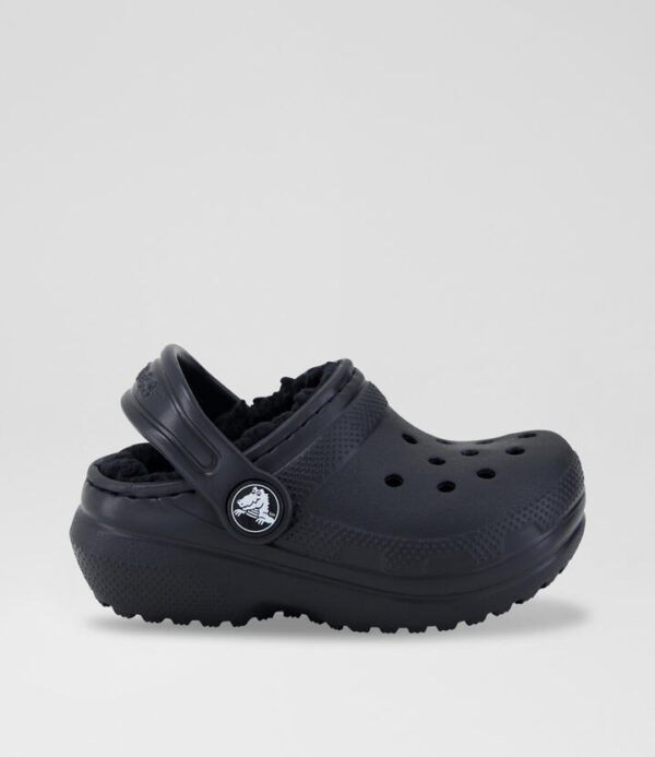 Classic Lined Toddler Black Eva Sandals