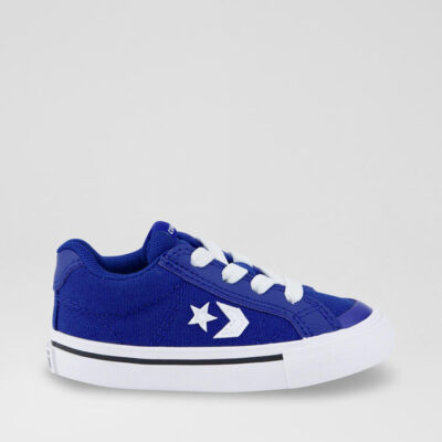 Sport Casual Toddler Blue White Canvas Sneakers