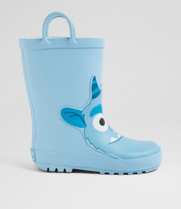 Play Toddler Dusty Blue Rubber Calf Boots