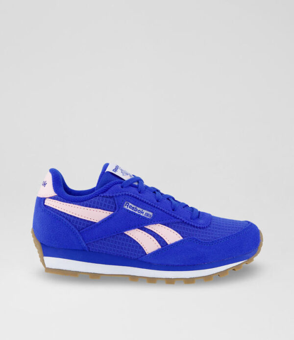 Classic Az Junior Blue Grey Fabric Sneakers