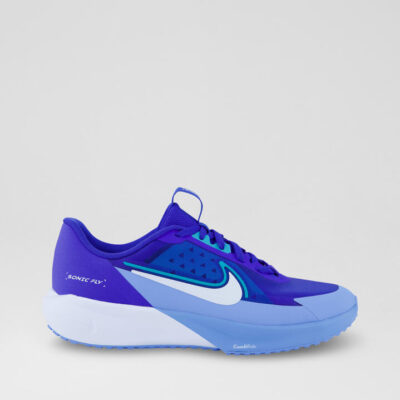 Sonic Fly Youth White Blue Fabric Sneakers