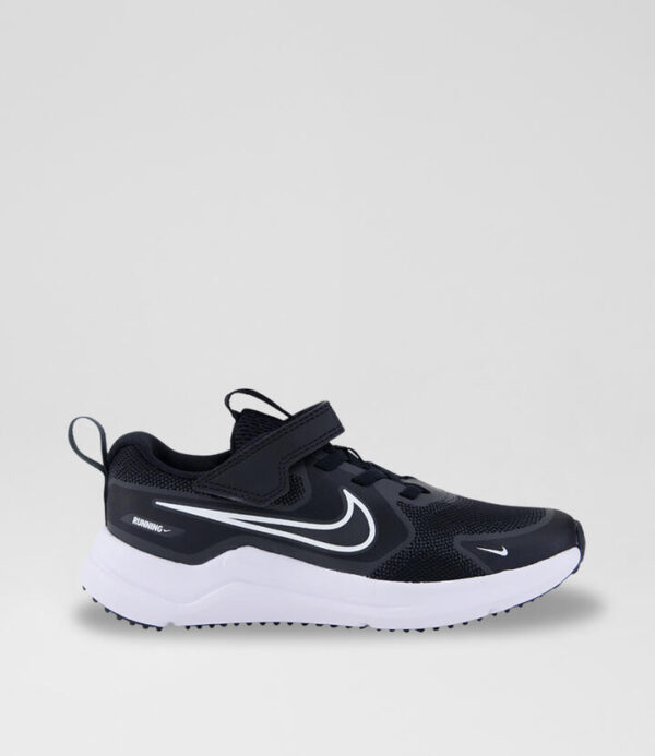 Mystic Fly Junior Black White Fabric Sneakers