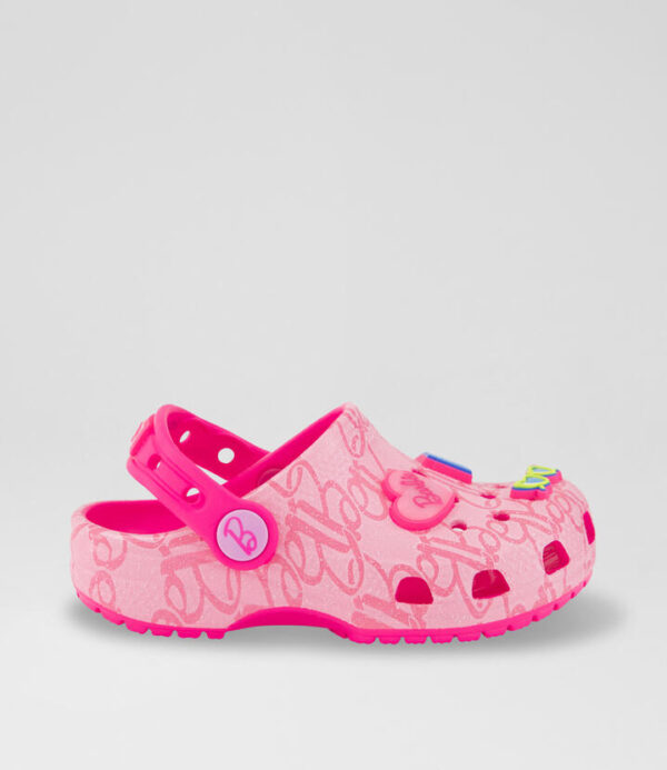 Classic Clog Barbie Toddler Pink Croslite Sandals