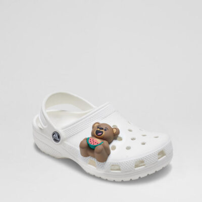 Bear Watermelon Brown Rubber Jibbitz