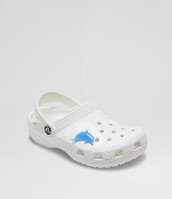 Squish Dolphin Blue Rubber Jibbitz