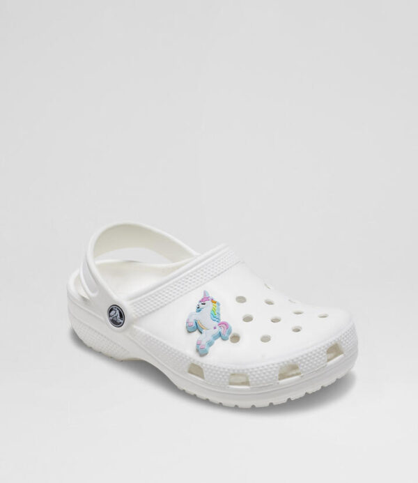 Magical Unicorn White Rubber Jibbitz
