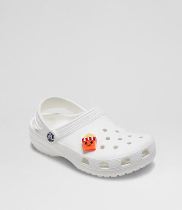 Cutesy Popcorn Yellow Rubber Jibbitz