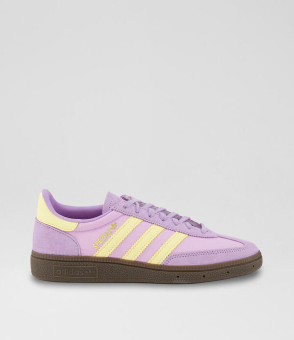 Handball Spezial Youth Purple Yellow Suede Sneakers