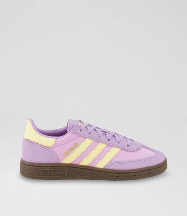Handball Spezial Junior Purple Yellow Suede Sneakers