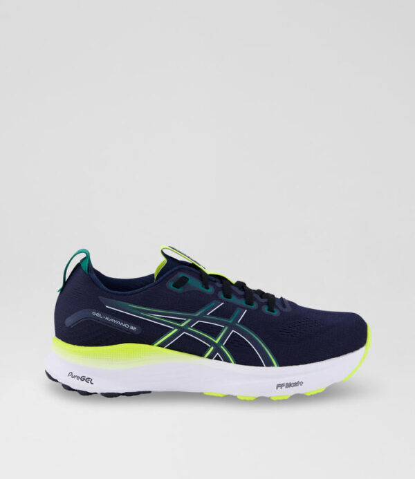 Gel Kayano 32 Youth Navy Black Mesh Sneakers