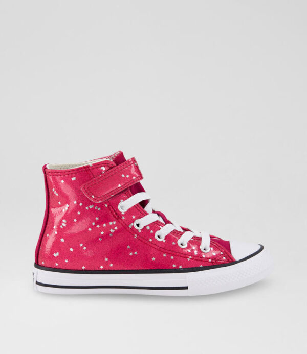 Ctas Hi Junior Berry Fabric Sneakers