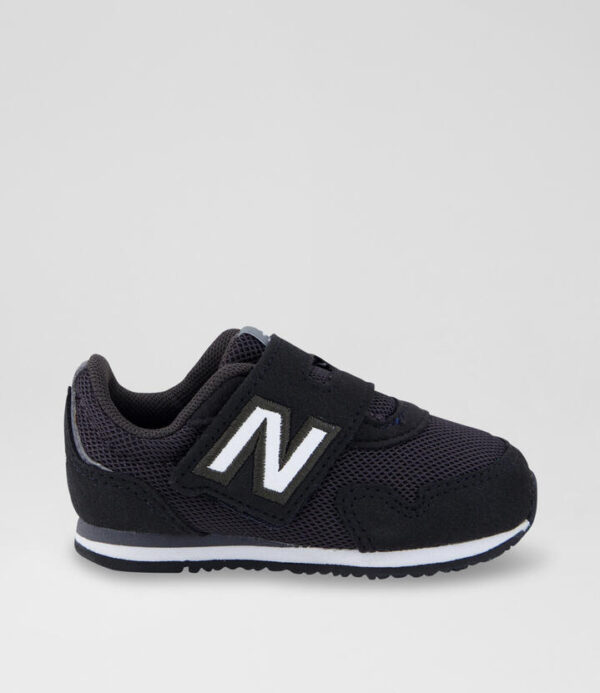 323 Toddler Black Mesh Sneakers
