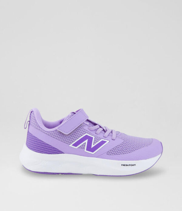 625 Junior Purple Mesh Sneakers