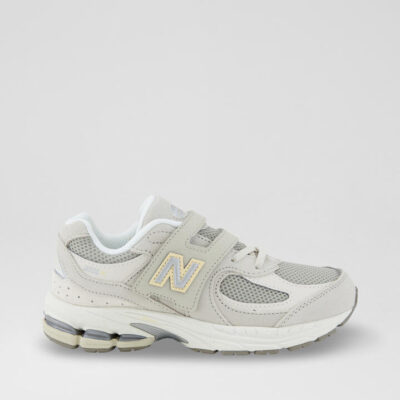 2002 Junior Neutral White Mesh Sneakers