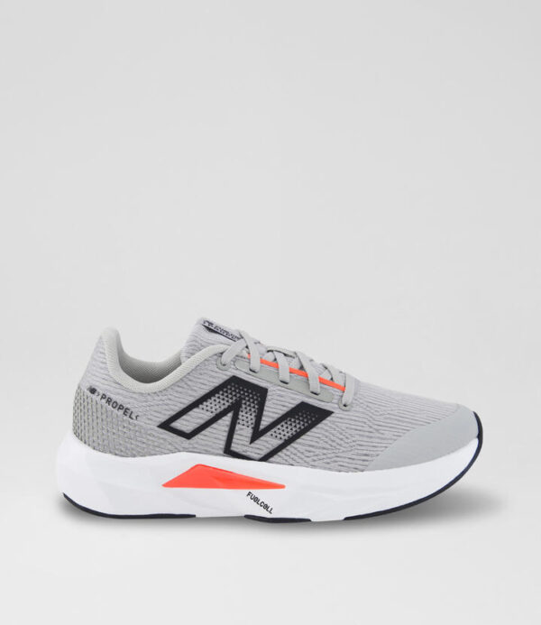 Propel Youth Grey Black Fabric Sneakers