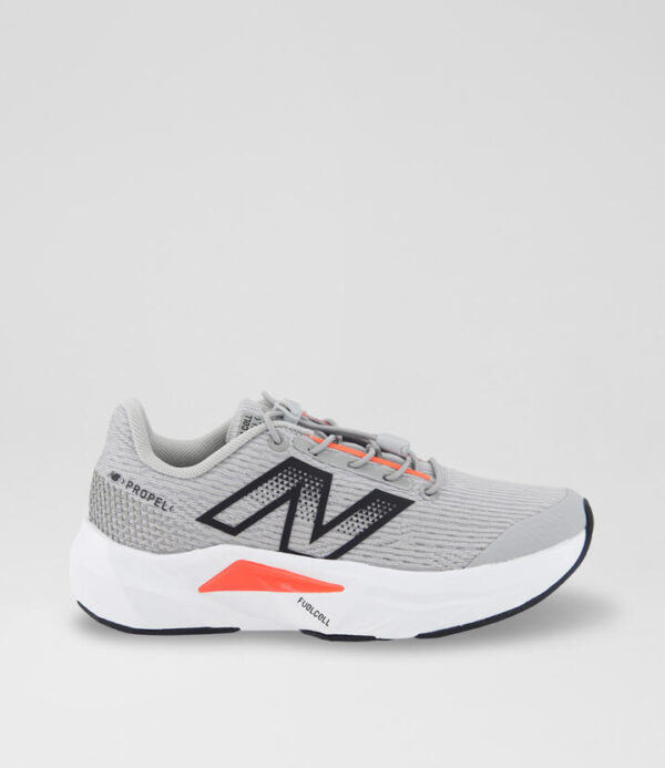Propel Junior Grey Black Fabric Sneakers