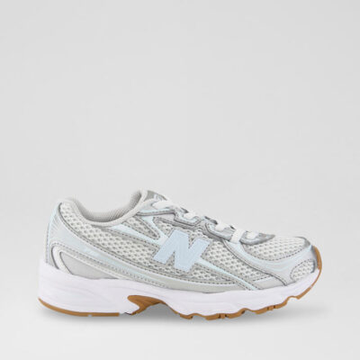 740 Junior Grey Blue Mesh Sneakers