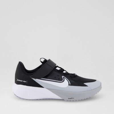 Sonic Fly Junior Black White Fabric Sneakers