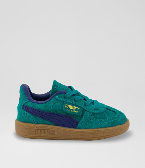 Palermo Toddler Green Blue Mesh Sneakers