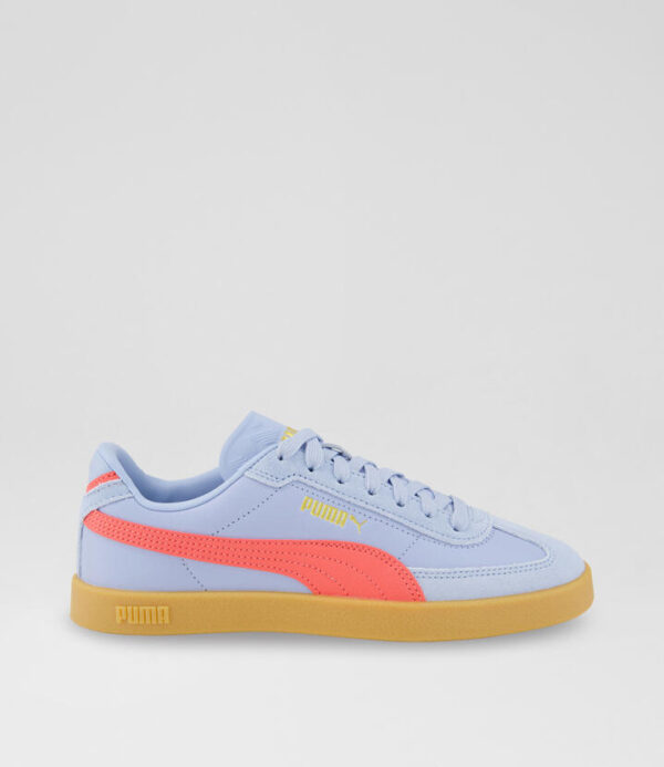 Club 2 Era Youth Blue Pink Fabric Sneakers